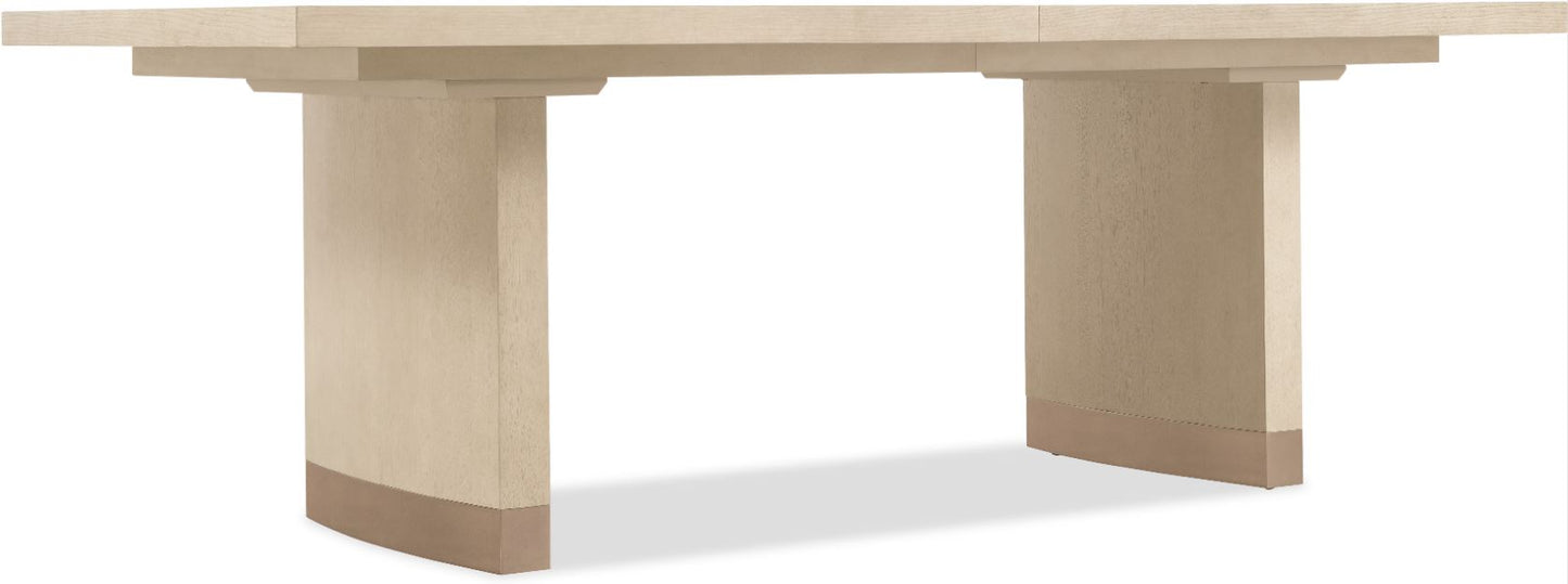 the Hooker Furniture Westwood 6133-75200-80 dining room table is available in Edmonton at McElherans Furniture + Design