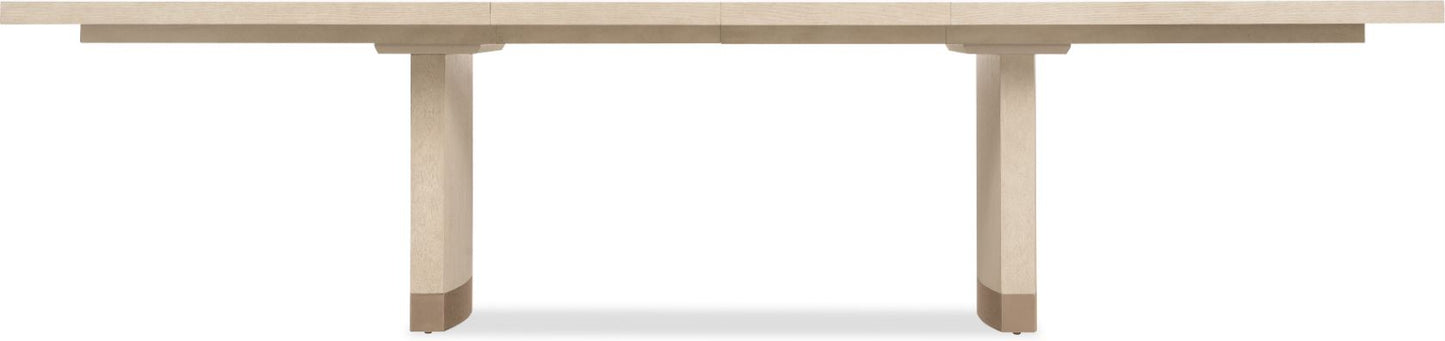 the Hooker Furniture Westwood 6133-75200-80 dining room table is available in Edmonton at McElherans Furniture + Design