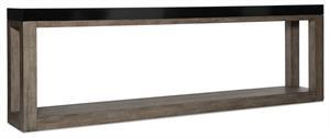 the Hooker Furniture 638-85425-BLK living room occasional console table is available in Edmonton at McElherans Furniture + Design