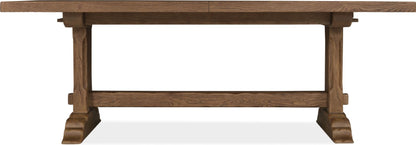 the Hooker Furniture Driftwood 6820-75200-85 dining room table is available in Edmonton at McElherans Furniture + Design