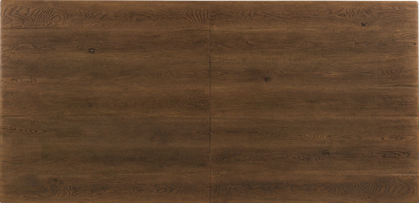 the Hooker Furniture Driftwood 6820-75200-85 dining room table is available in Edmonton at McElherans Furniture + Design