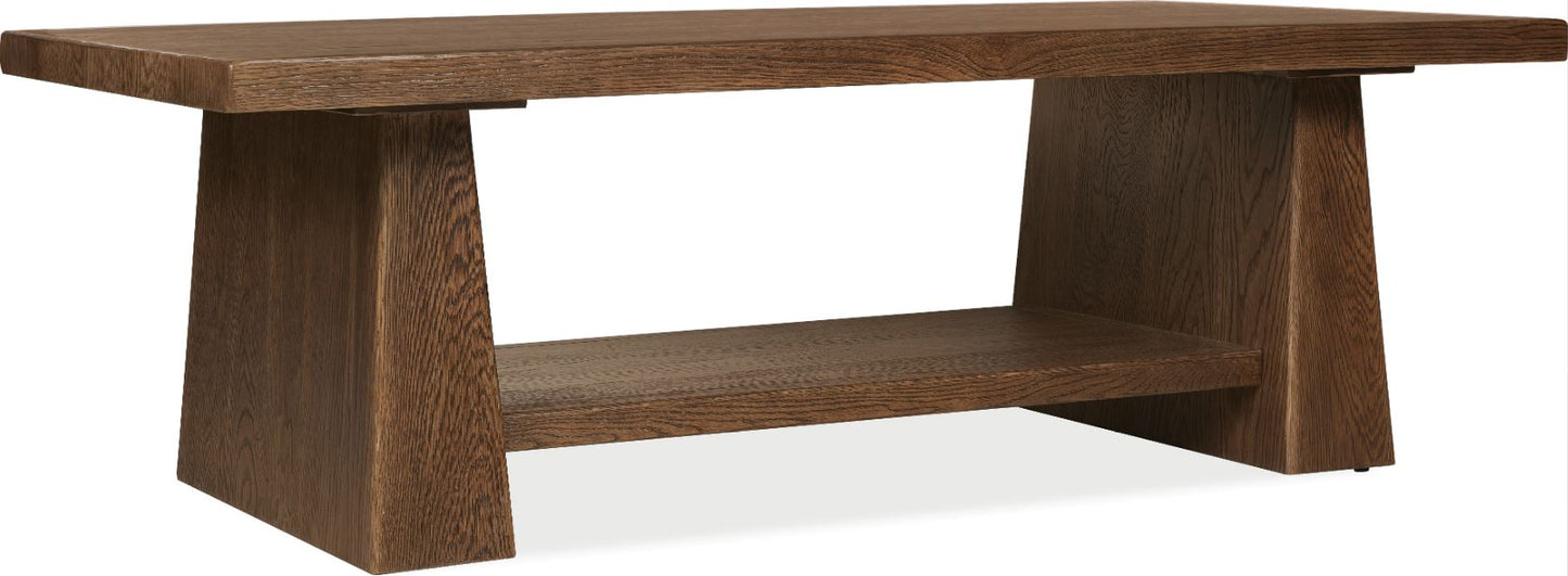 the Hooker Furniture Driftwood 6820-80110-85 living room occasional coffee table is available in Edmonton at McElherans Furniture + Design