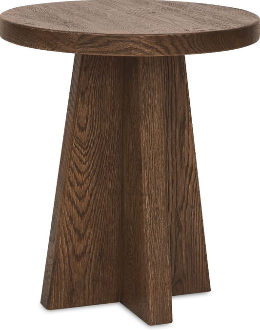 the Hooker Furniture Driftwood 6820-80213-85 living room occasional end table is available in Edmonton at McElherans Furniture + Design