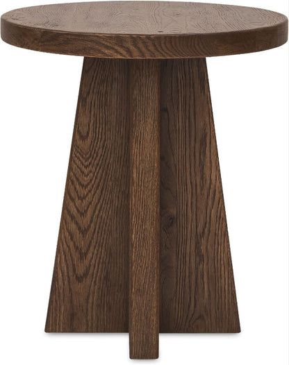 the Hooker Furniture Driftwood 6820-80213-85 living room occasional end table is available in Edmonton at McElherans Furniture + Design