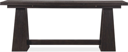 the Hooker Furniture Driftwood 6820-85003-99 living room occasional console table is available in Edmonton at McElherans Furniture + Design