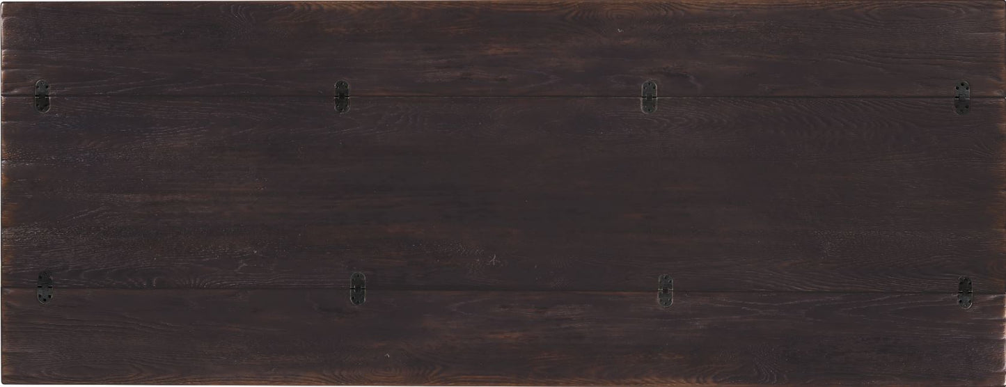 the Hooker Furniture Driftwood 6820-85003-99 living room occasional console table is available in Edmonton at McElherans Furniture + Design