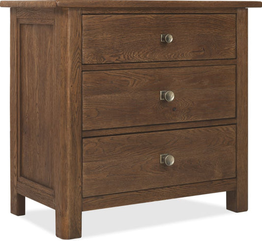 the Hooker Furniture Driftwood 6820-90116-85 bedroom night table is available in Edmonton at McElherans Furniture + Design