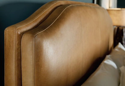 the Hooker Furniture Driftwood 6820-90966-83 bedroom bed is available in Edmonton at McElherans Furniture + Design