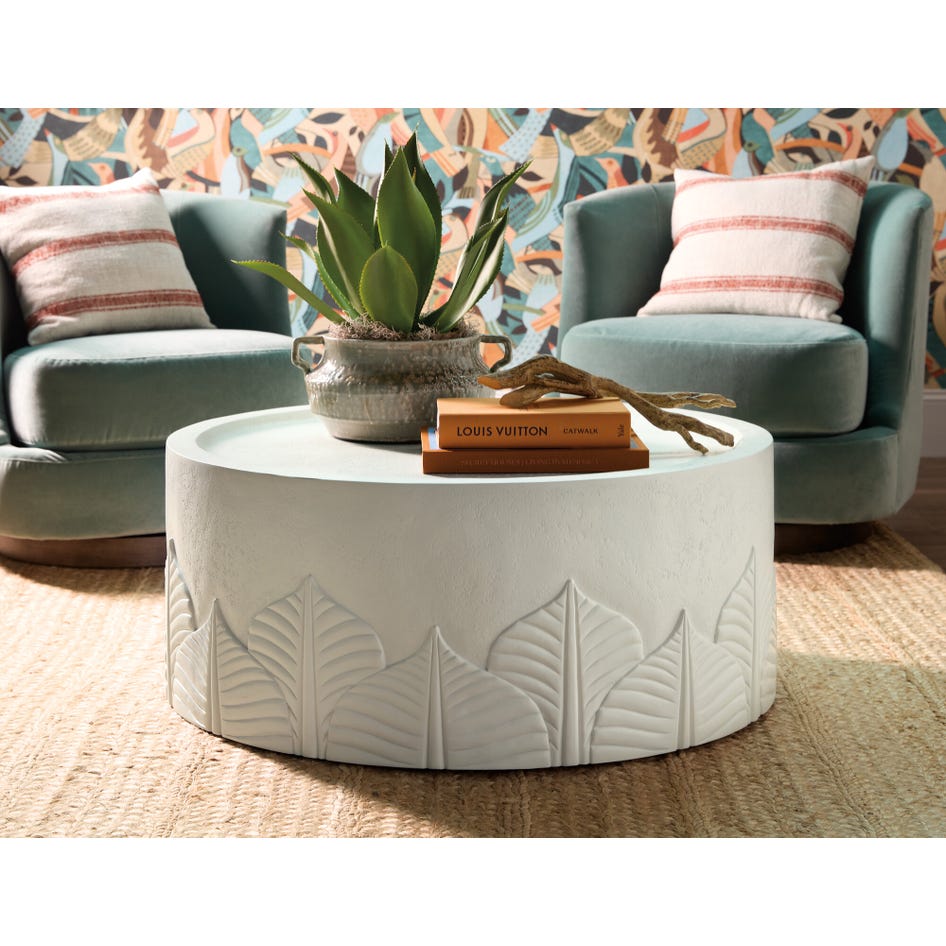 the Hooker Furniture Amelia living room occasional coffee table is available in Edmonton at McElherans Furniture + Design