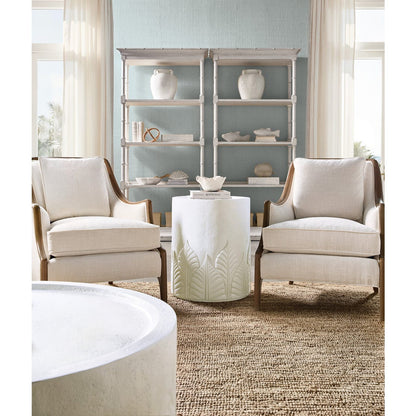 the Hooker Furniture Amelia living room occasional end table is available in Edmonton at McElherans Furniture + Design