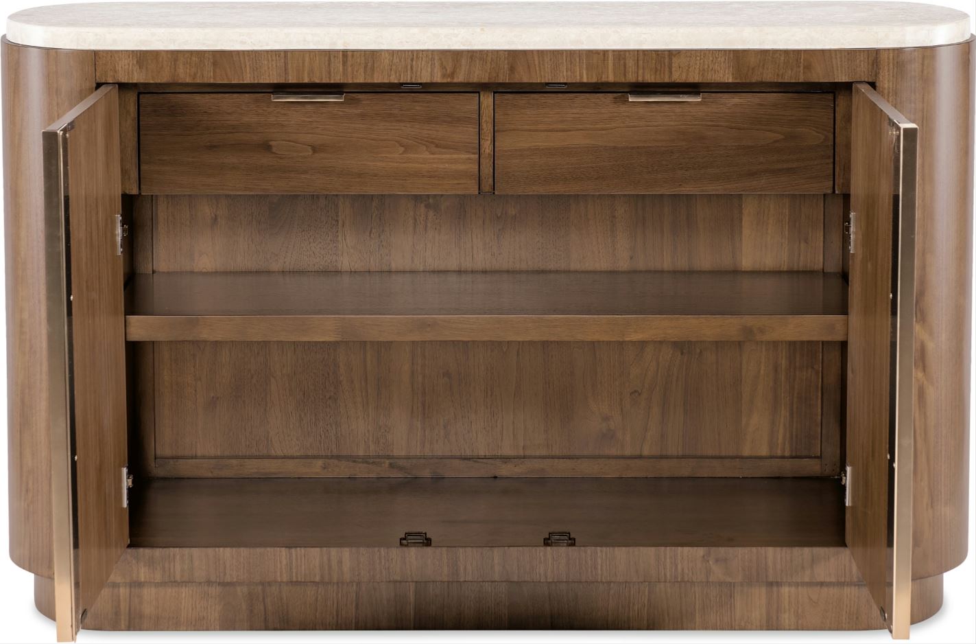 the Hooker Furniture Eleana 7252-75903-85 dining room buffet is available in Edmonton at McElherans Furniture + Design