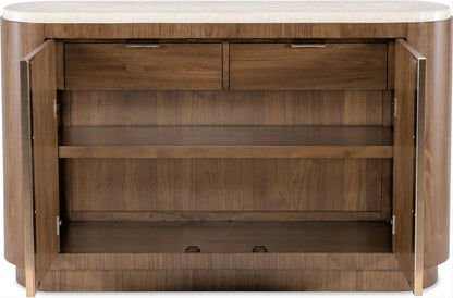 the Hooker Furniture Eleana 7252-75903-85 dining room buffet is available in Edmonton at McElherans Furniture + Design