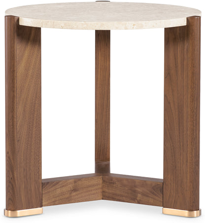 the Hooker Furniture Eleana 7252-80216-85 living room occasional end table is available in Edmonton at McElherans Furniture + Design