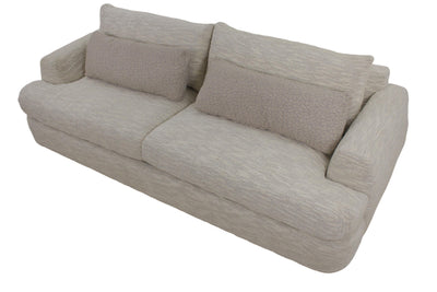 the HF Custom  transitional Monterey living room upholstered sofa is available in Edmonton at McElherans Furniture + Design