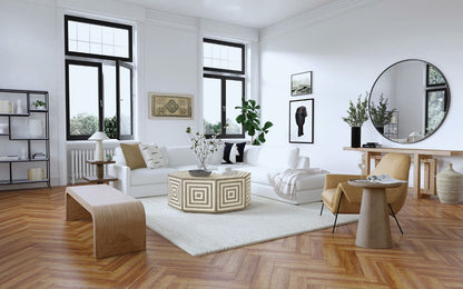 the Hooker Furniture Commerce 7228-85007-80 living room occasional console table is available in Edmonton at McElherans Furniture + Design