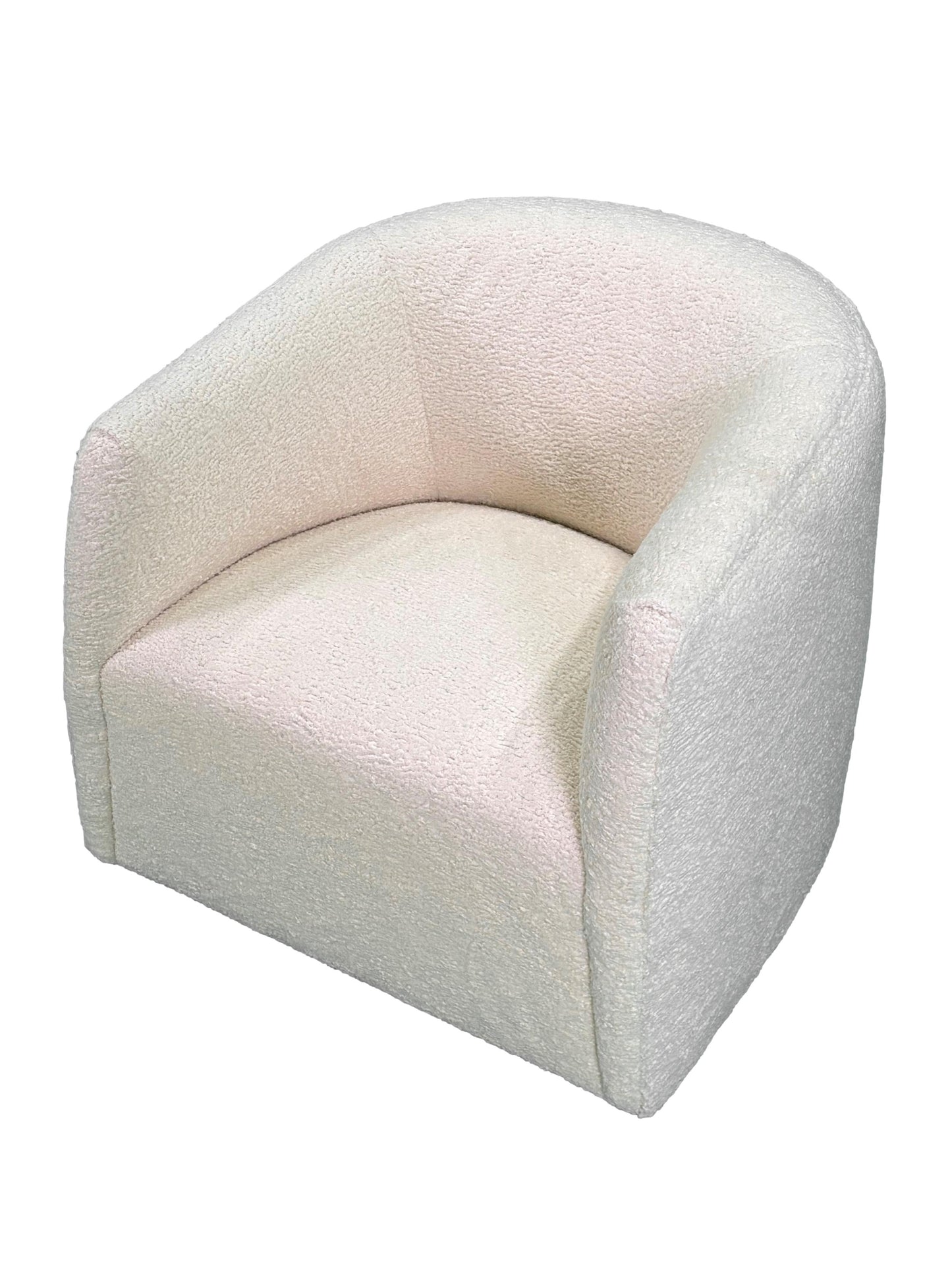 the HF Custom Nova living room upholstered swivel chair is available in Edmonton at McElherans Furniture + Design