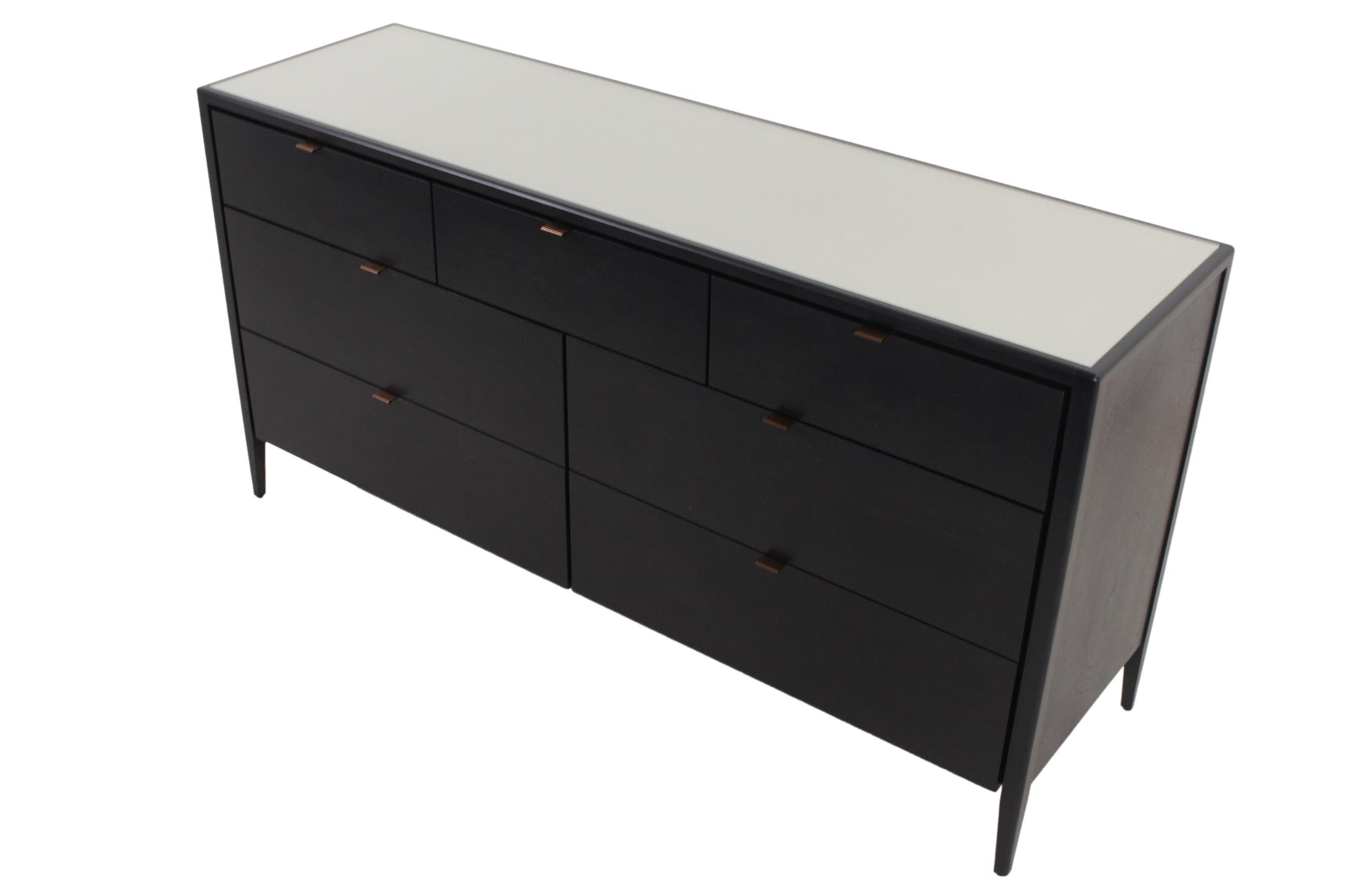 the Laurent & Winston 4 piece bedroom is available in Edmonton at McElherans Furniture + Design