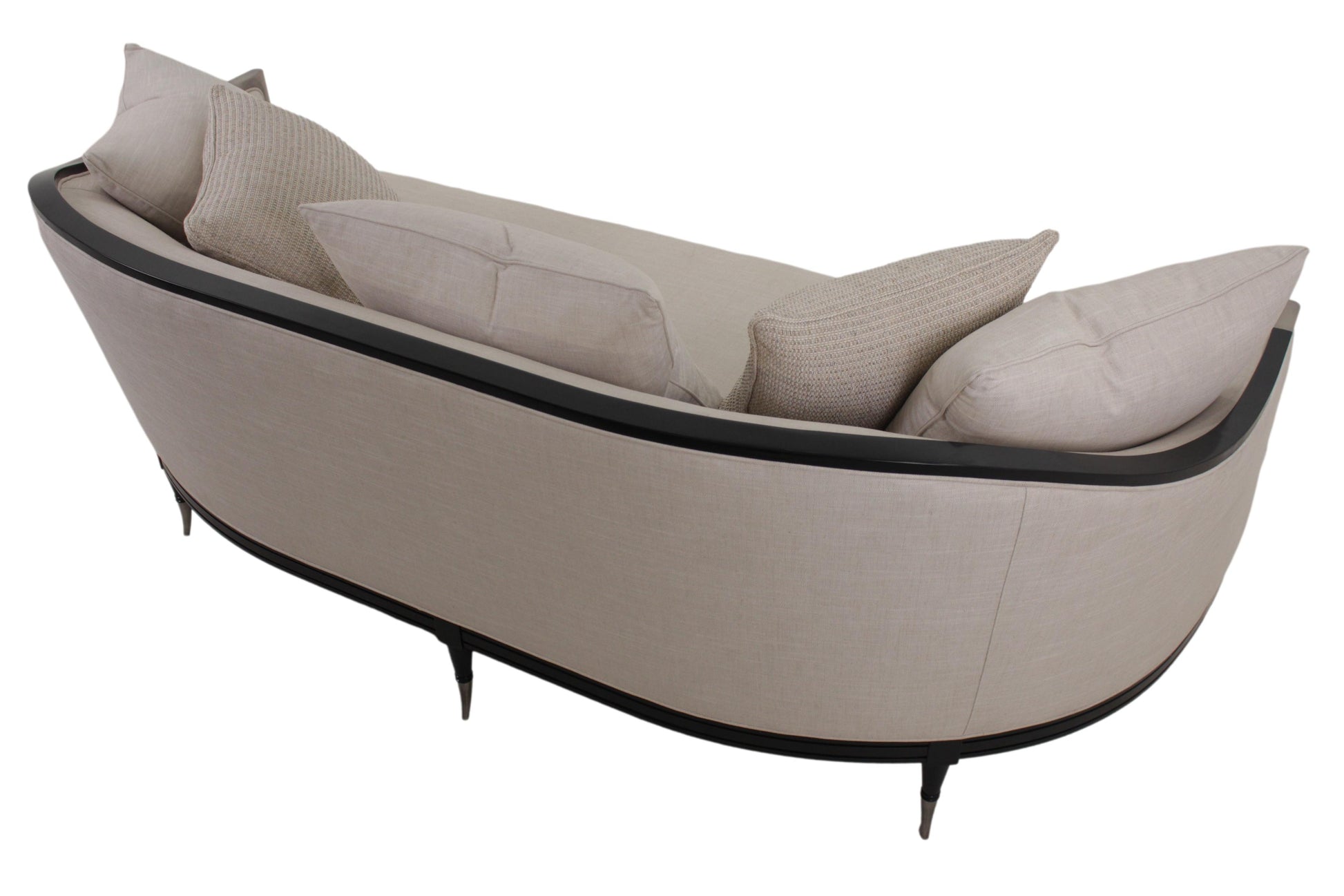 the Caracole Splash of Flash living room upholstered sofa is available in Edmonton at McElherans Furniture + Design