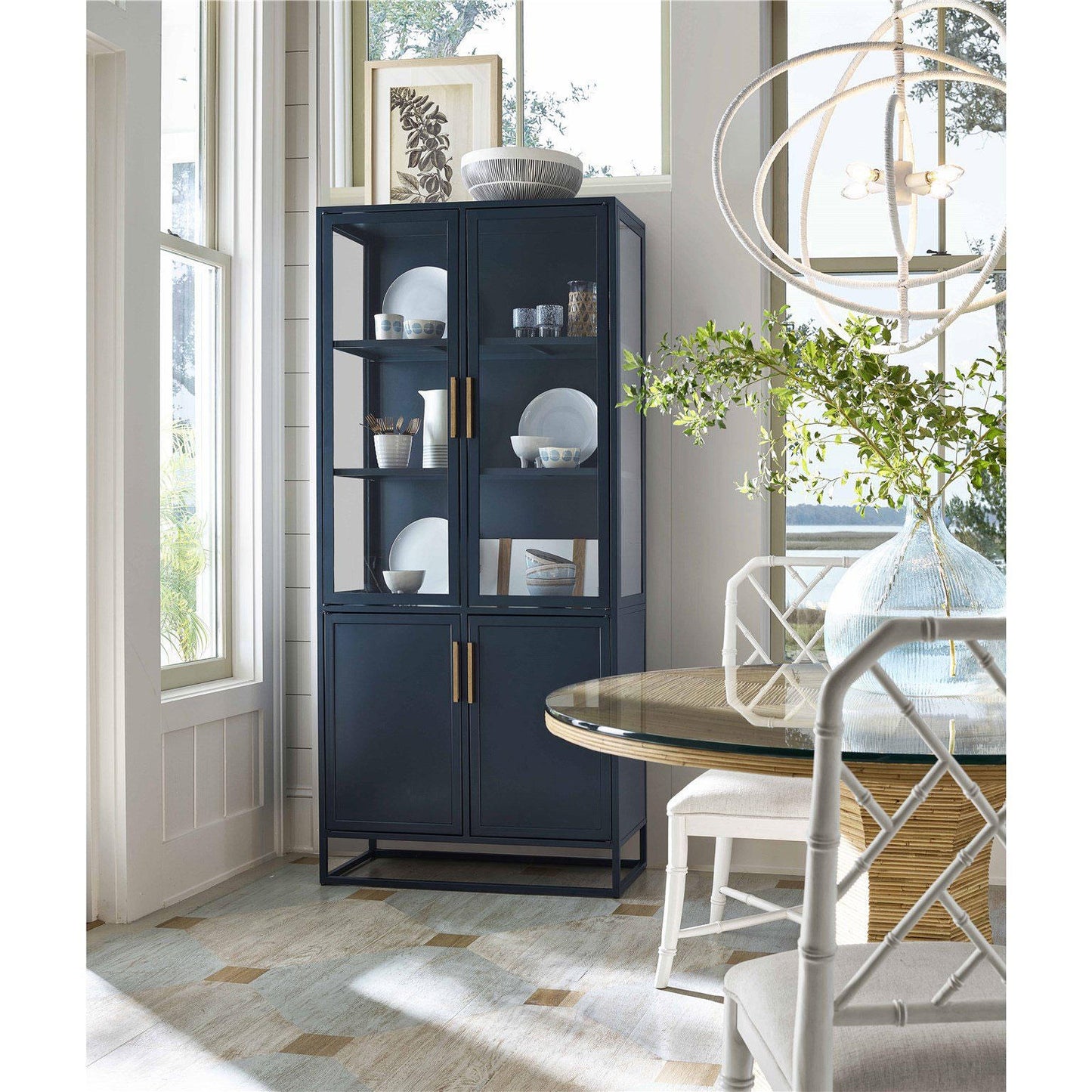 the Universal Furniture U033C676 dining room china cabinet is available in Edmonton at McElherans Furniture + Design