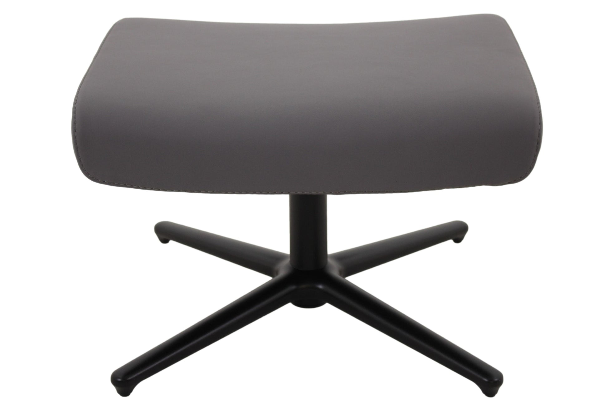 the Incanto Italia Gnostic living room leather ottoman is available in Edmonton at McElherans Furniture + Design