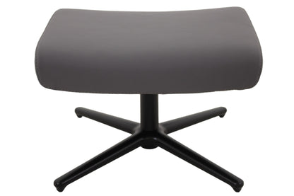 the Incanto Italia Gnostic living room leather ottoman is available in Edmonton at McElherans Furniture + Design