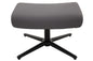 the Incanto Italia Gnostic living room leather ottoman is available in Edmonton at McElherans Furniture + Design