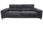 the Incanto Italia I563 living room leather sofa is available in Edmonton at McElherans Furniture + Design