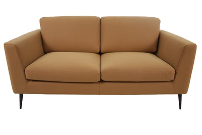 the Incanto Italia transitional I933-V020 living room leather upholstered loveseat is available in Edmonton at McElherans Furniture + Design