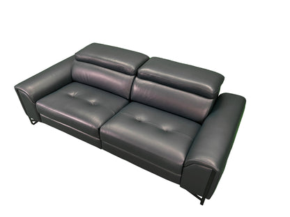 the Incanto Italia Estela living room reclining sofa is available in Edmonton at McElherans Furniture + Design
