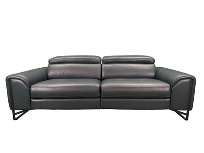the Incanto Italia Estela living room reclining sofa is available in Edmonton at McElherans Furniture + Design