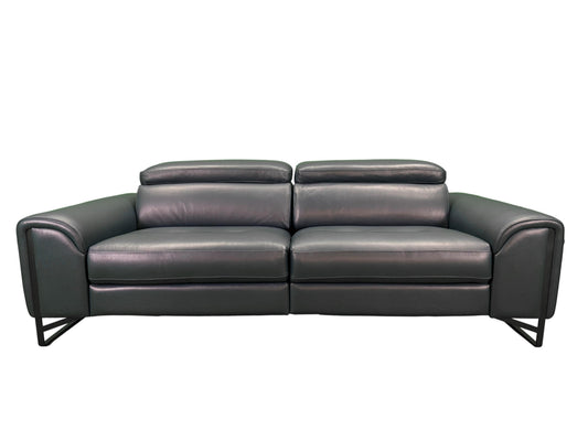 the Incanto Italia Estela living room reclining sofa is available in Edmonton at McElherans Furniture + Design