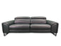the Incanto Italia Estela living room reclining sofa is available in Edmonton at McElherans Furniture + Design