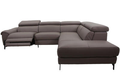 the Incanto Italia  contemporary I917 living room reclining sectional is available in Edmonton at McElherans Furniture + Design