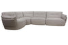 the Incanto Italia  transitional I918-V006/118/050/009 living room leather upholstered sectional is available in Edmonton at McElherans Furniture + Design