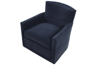 the Jessica Charles Selectives classic / traditional Marley living room upholstered swivel chair is available in Edmonton at McElherans Furniture + Design