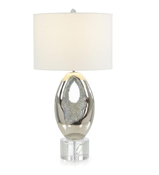 John Richard Sea Blue Geode lighting table lamp