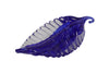 the Glass Feather Cobalt table top decor accessory is available in Edmonton at McElherans Furniture + Design