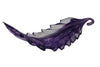 the Glass Feather Purple table top decor accessory is available in Edmonton at McElherans Furniture + Design
