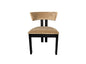 the MIlan dining room chair is available in Edmonton at McElherans Furniture + Design