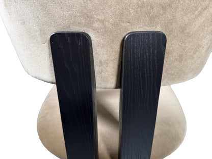 the MIlan dining room chair is available in Edmonton at McElherans Furniture + Design