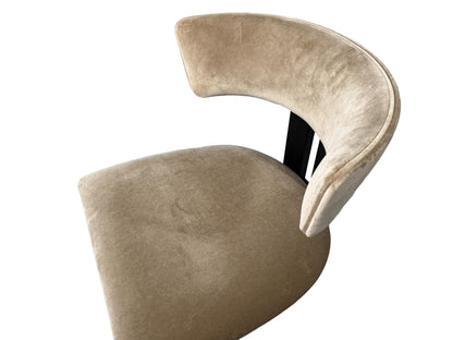the MIlan dining room chair is available in Edmonton at McElherans Furniture + Design