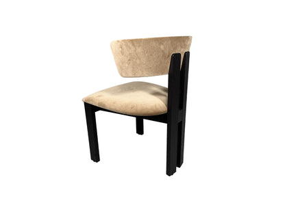 the MIlan dining room chair is available in Edmonton at McElherans Furniture + Design