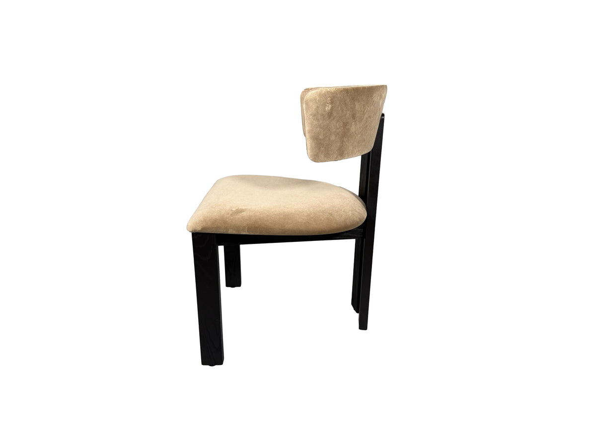 the MIlan dining room chair is available in Edmonton at McElherans Furniture + Design