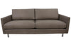 the Marcantonio  transitional Axel living room leather upholstered sofa is available in Edmonton at McElherans Furniture + Design