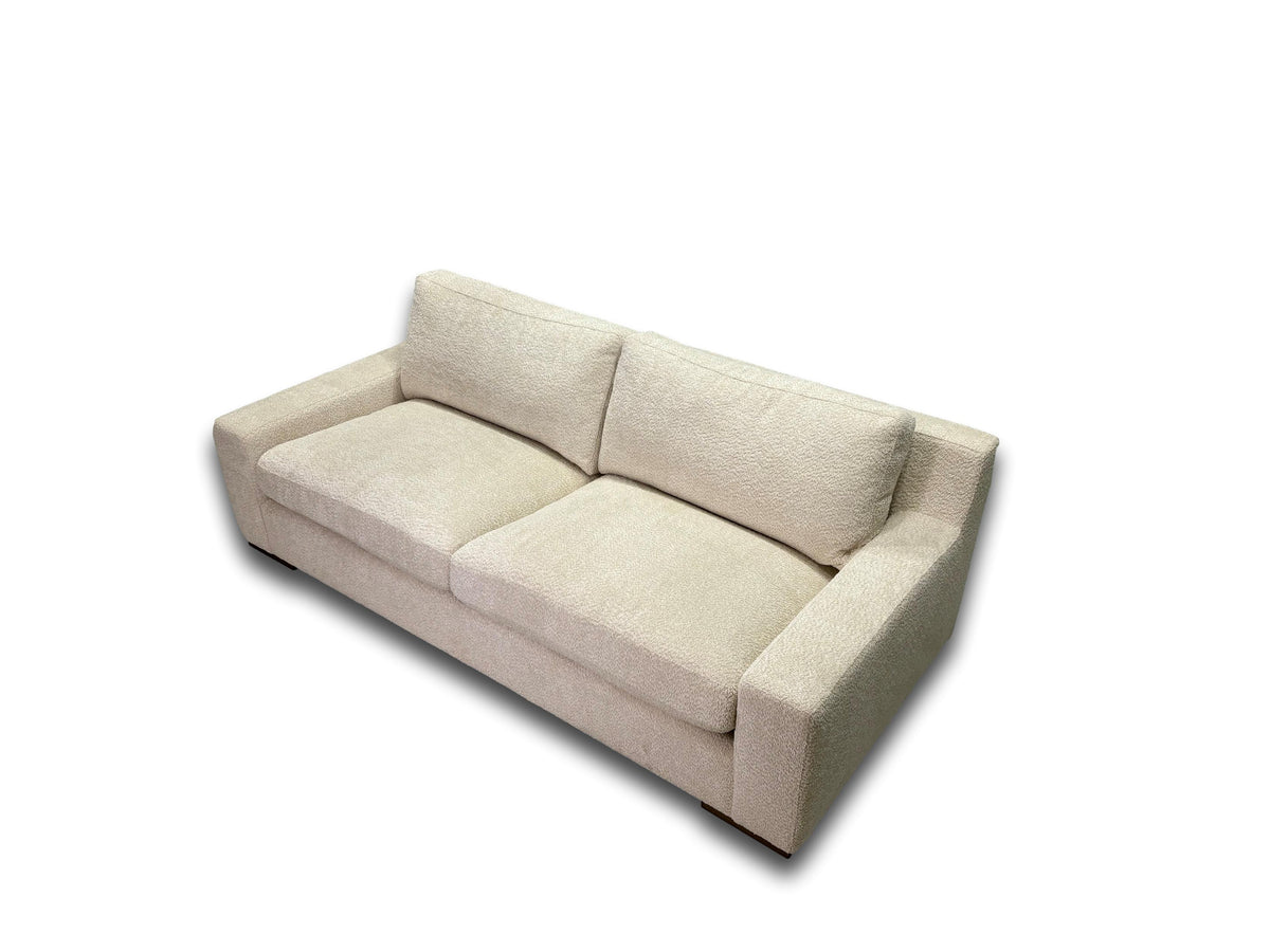 the Marcantonio Donatello living room upholstered sofa is available in Edmonton at McElherans Furniture + Design