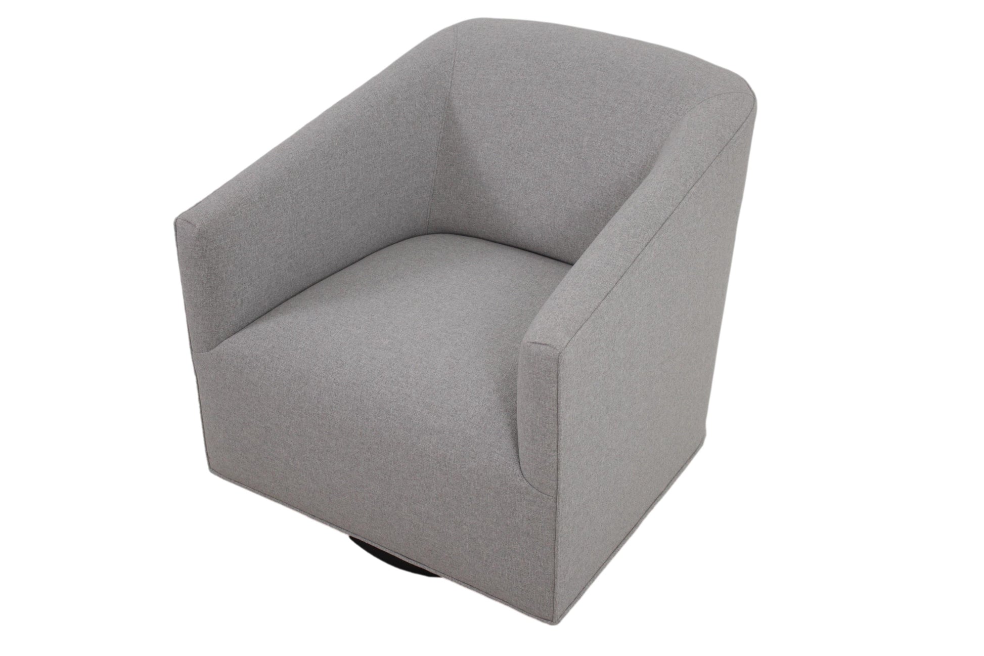 the Marcantonio Harper living room upholstered swivel chair is available in Edmonton at McElherans Furniture + Design