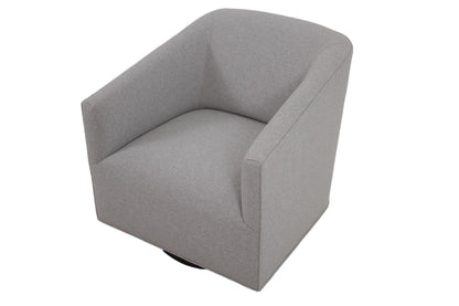 the Marcantonio Harper living room upholstered swivel chair is available in Edmonton at McElherans Furniture + Design