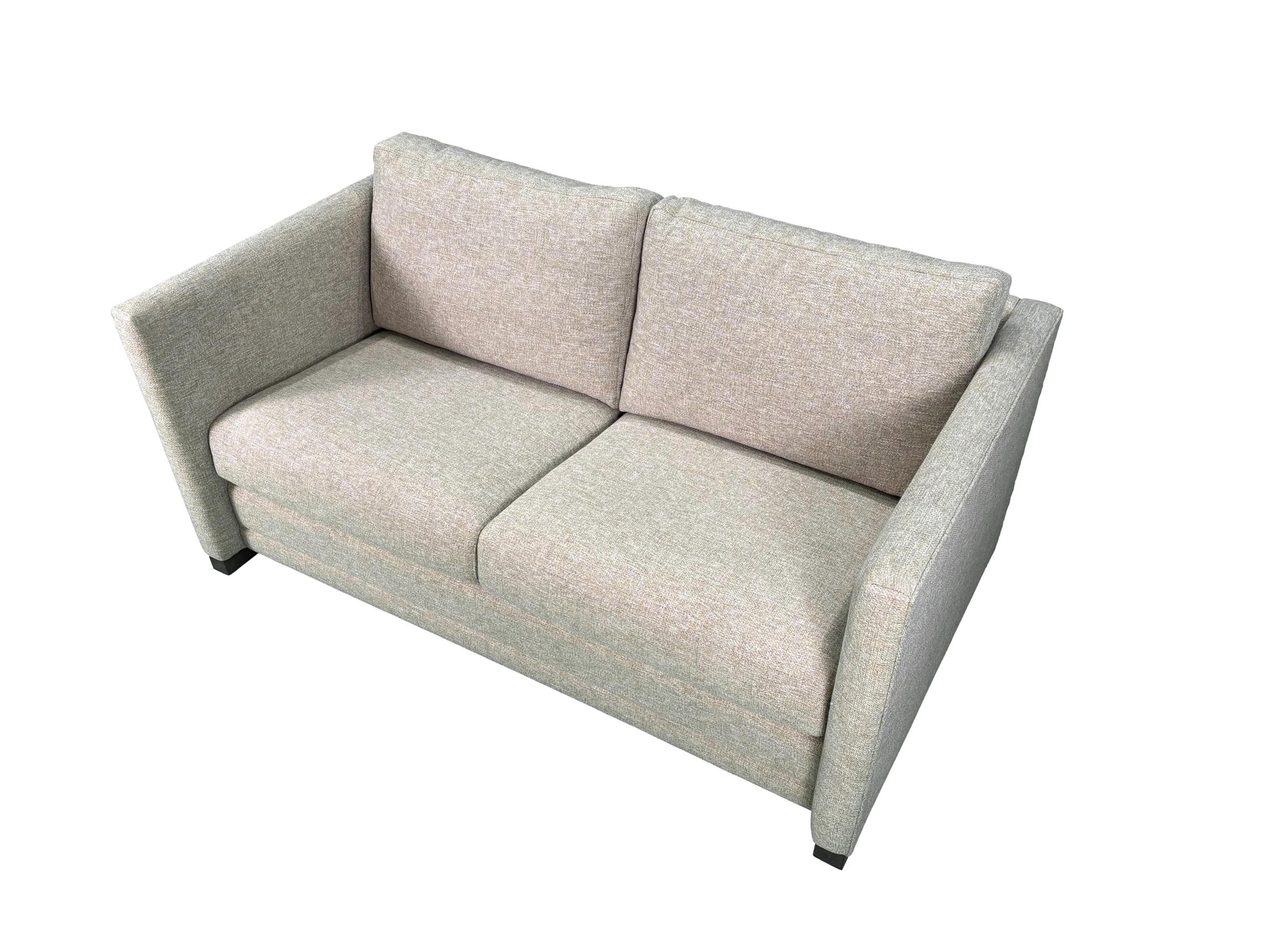 the Marcantonio Kent living room upholstered sofa is available in Edmonton at McElherans Furniture + Design