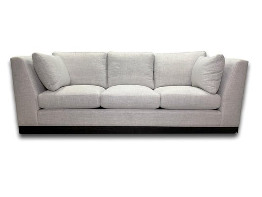 the Marcantonio Parker living room upholstered sofa is available in Edmonton at McElherans Furniture + Design