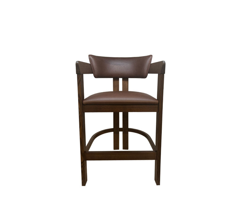 the Milan dining room bar stool is available in Edmonton at McElherans Furniture + Design